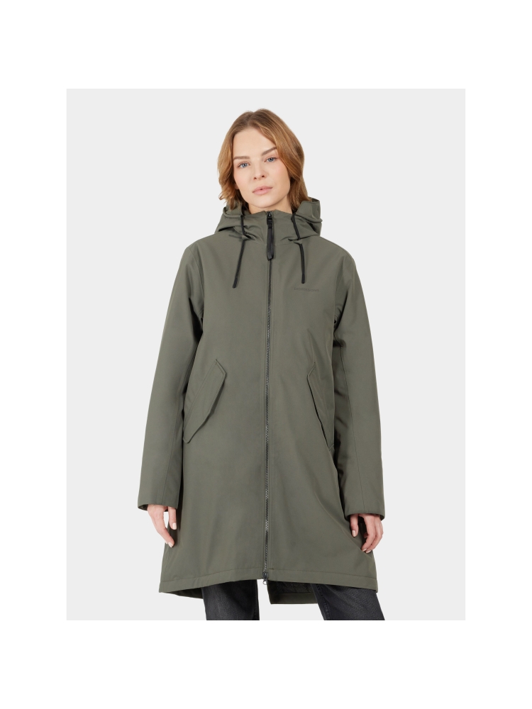 Didriksons Fia Parka Women's Deep Green 505372-300 jassen online bestellen bij Kathmandu Outdoor & Travel