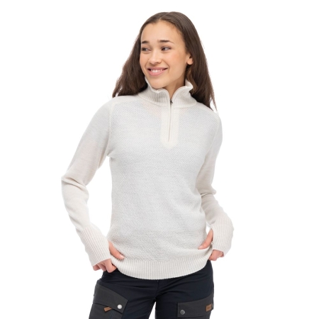 Bergans  Ulriken Light Merino Jumper Women's Vanilla White