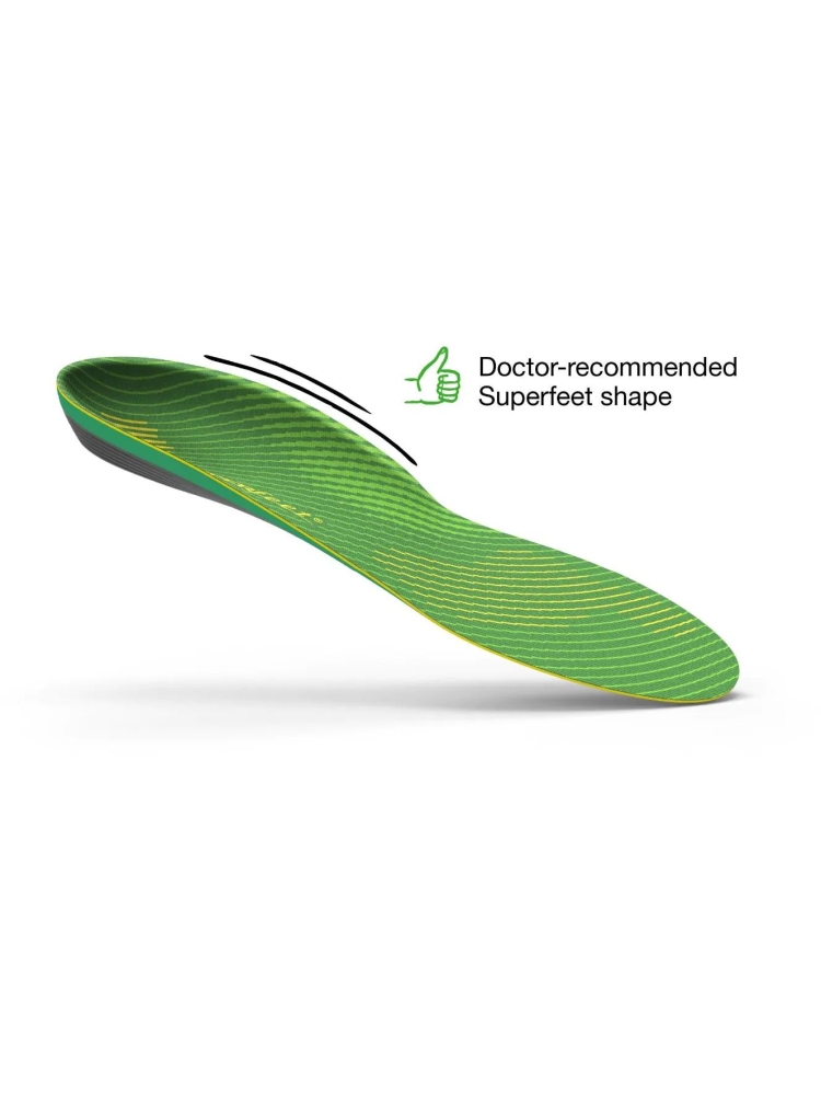 Superfeet Active Support High Arch Citron FL9862 schoenonderhoud online bestellen bij Kathmandu Outdoor & Travel