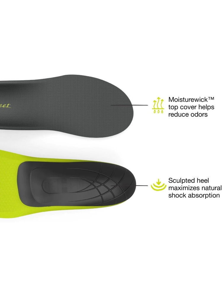 Superfeet Active Support Low Arch Gunmetal FL9320 schoenonderhoud online bestellen bij Kathmandu Outdoor & Travel
