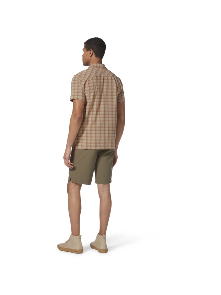 Royal Robbins Amp Lite Plaid S/S Khaki Cloverdale Y421028-293 shirts en tops online bestellen bij Kathmandu Outdoor & Travel