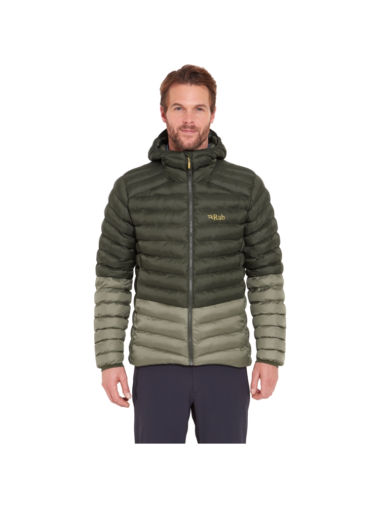 Rab Rab Cirrus Alpine QIP-25-ALK jassen Rab Cirrus Alpine Army/Light Khaki QIP-25-ALK jassen online bestellen bij Kathmandu Outdoor & Travel