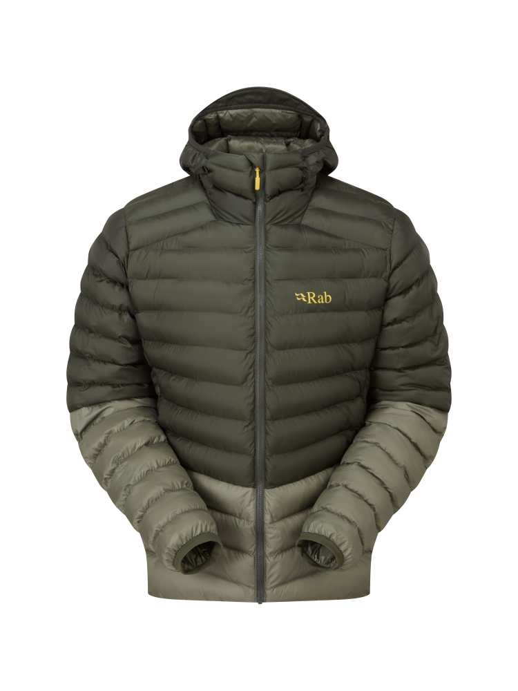 Rab Rab Cirrus Alpine QIP-25-ALK jassen Rab Cirrus Alpine Army/Light Khaki QIP-25-ALK jassen online bestellen bij Kathmandu Outdoor & Travel