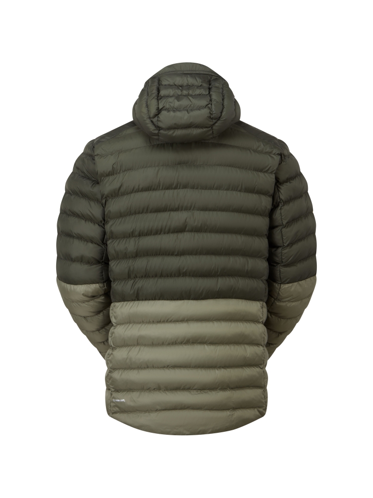 Rab Rab Cirrus Alpine QIP-25-ALK jassen Rab Cirrus Alpine Army/Light Khaki QIP-25-ALK jassen online bestellen bij Kathmandu Outdoor & Travel