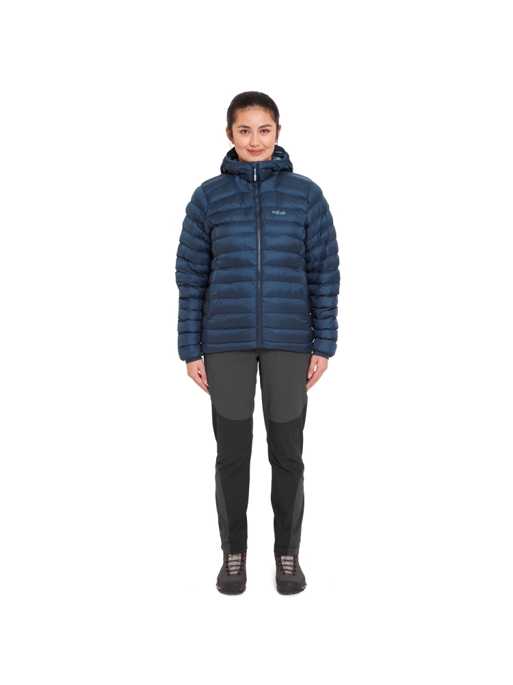 Rab Rab Cirrus Alpine Women's QIP-26-TMB jassen Rab Cirrus Alpine Women's Tempest Blue QIP-26-TMB jassen online bestellen bij Kathmandu Outdoor & Travel