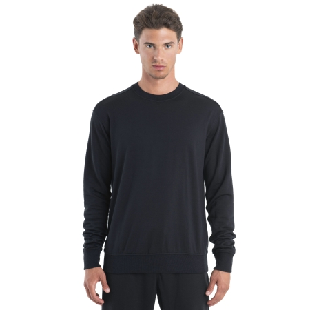 Icebreaker  Mer Shifter II LS Sweatshirt  Black