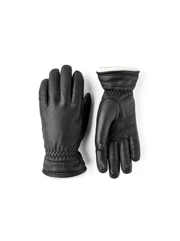 Hestra Hestra Buvika Deerskin 1002520-100 kleding accessoires Hestra Buvika Deerskin Black 1002520-100 kleding accessoires online bestellen bij Kathmandu Outdoor & Travel