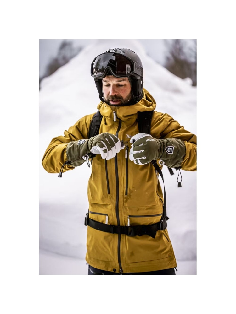 Hestra Hestra Army Leather Heli Ski - 5 finger 30570-870 kleding accessoires Hestra Army Leather Heli Ski - 5 finger Olive 30570-870 kleding accessoires online bestellen bij Kathmandu Outdoor & Travel