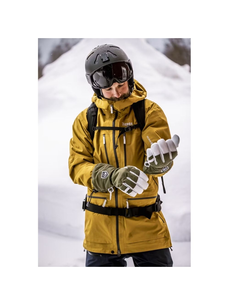 Hestra Hestra Army Leather Heli Ski - 5 finger 30570-870 kleding accessoires Hestra Army Leather Heli Ski - 5 finger Olive 30570-870 kleding accessoires online bestellen bij Kathmandu Outdoor & Travel