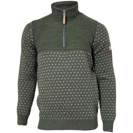 Ivanhoe  Sverre half zip Loden Green