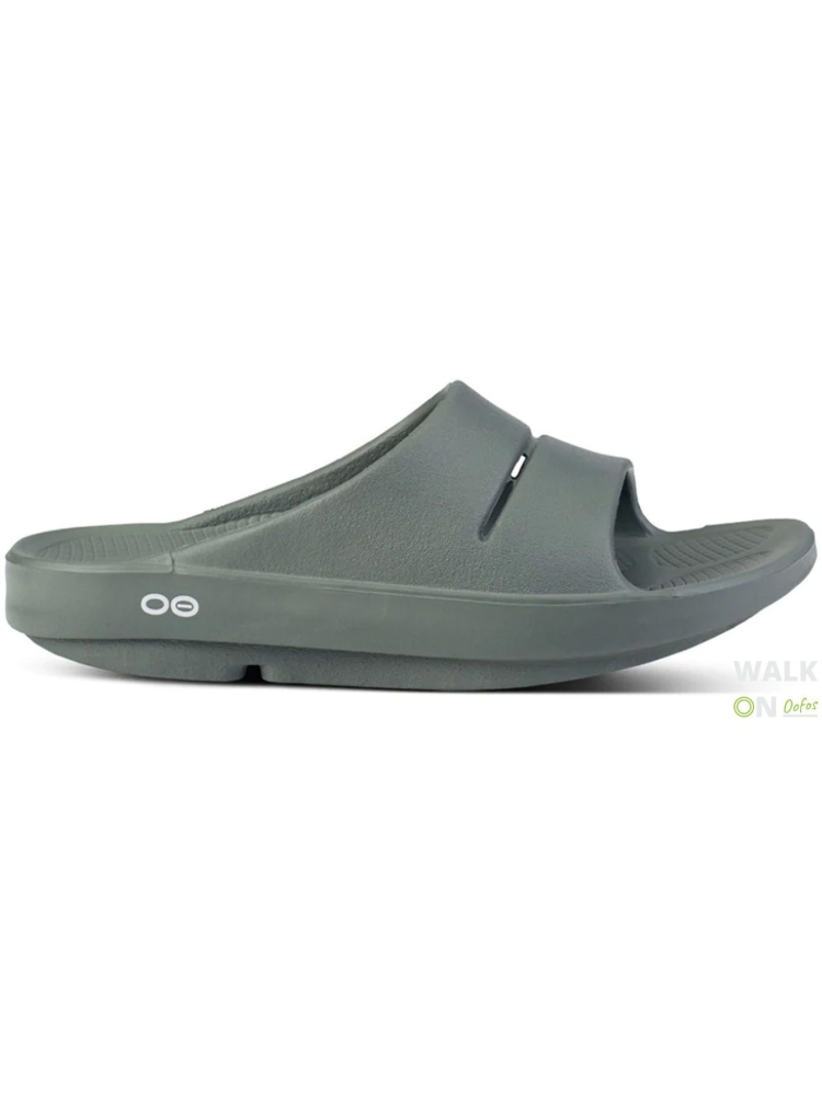 Oofos OOahh Olive Drab 1100-OLIVD slippers online bestellen bij Kathmandu Outdoor & Travel
