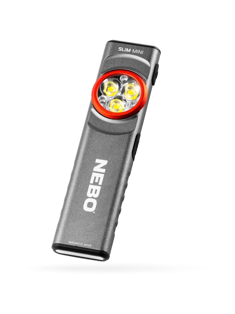 Nebo Slim Mini Grijs NEB-FLT-1042-G verlichting online bestellen bij Kathmandu Outdoor & Travel