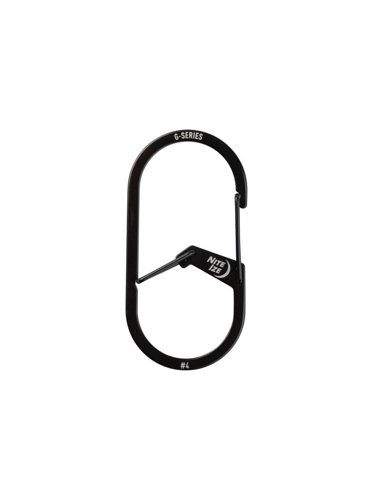 Nite-Ize Nite-Ize G-Series Karabijnhaak Zwart #4 NI GS4-01-R6 gadgets en handigheden Nite-Ize G-Series Karabijnhaak Zwart #4 Zwart NI GS4-01-R6 gadgets en handigheden online bestellen bij Kathmandu Outdoor & Travel