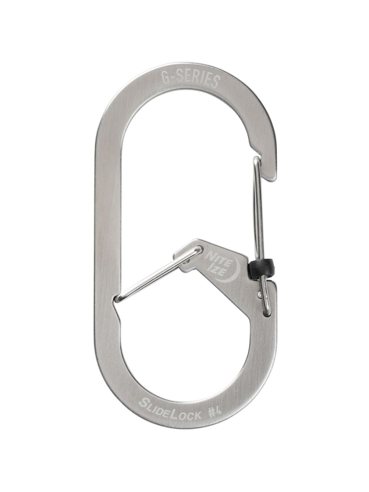 Nite-Ize Nite-Ize G-Series Karabijnhaak Slidelock Zilver #4 NI GSL4-11-R6 gadgets en handigheden Nite-Ize G-Series Karabijnhaak Slidelock Zilver #4 Zilver NI GSL4-11-R6 gadgets en handigheden online bestellen bij Kathmandu Outdoor & Travel