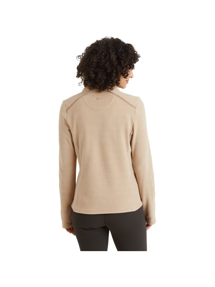 Sherpa Adventure Gear Rolpa Eco Pullover Zip Women's Bardiya Sand SW26050-118 fleeces en truien online bestellen bij Kathmandu Outdoor & Travel