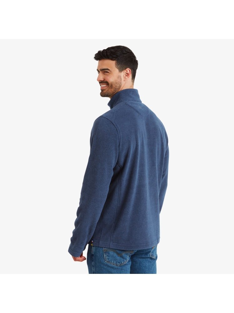 Sherpa Adventure Gear Rolpa Eco 1/4 Zip Rathee Blue SM16051-392 fleeces en truien online bestellen bij Kathmandu Outdoor & Travel