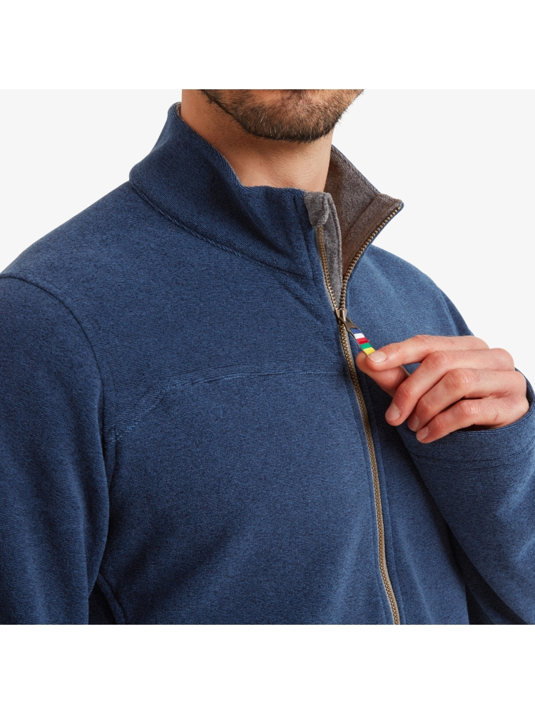 Sherpa Adventure Gear Rolpa Eco Jacket Rathee Blue SM16052-392 fleeces en truien online bestellen bij Kathmandu Outdoor & Travel