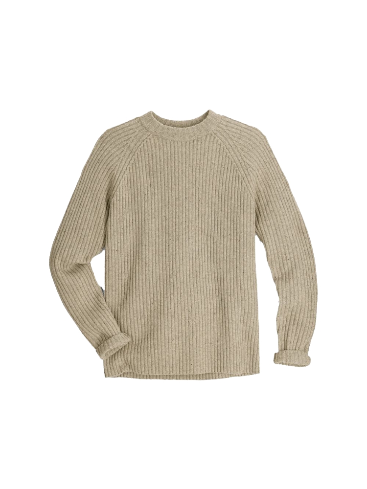 Royal Robbins Rockcraft Wool Crew Sandstone HTR Y12600125-158 fleeces en truien online bestellen bij Kathmandu Outdoor & Travel