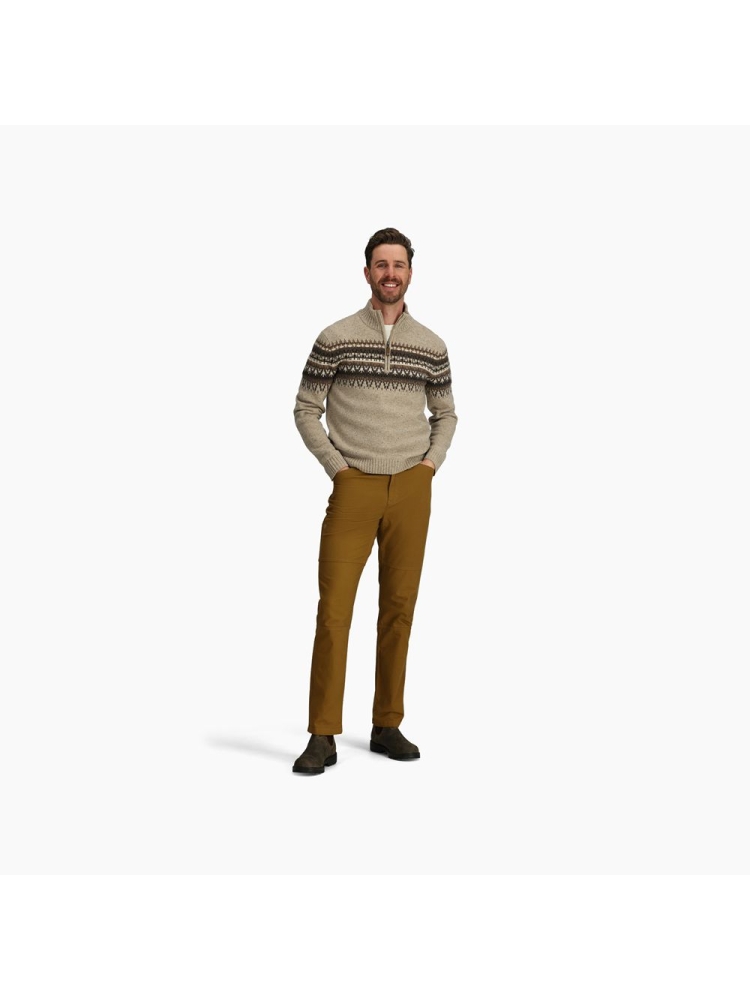 Royal Robbins Arch Rock 1/4 Zip Sandstone Kirkwood Pt Y12600130-114 fleeces en truien online bestellen bij Kathmandu Outdoor & Travel