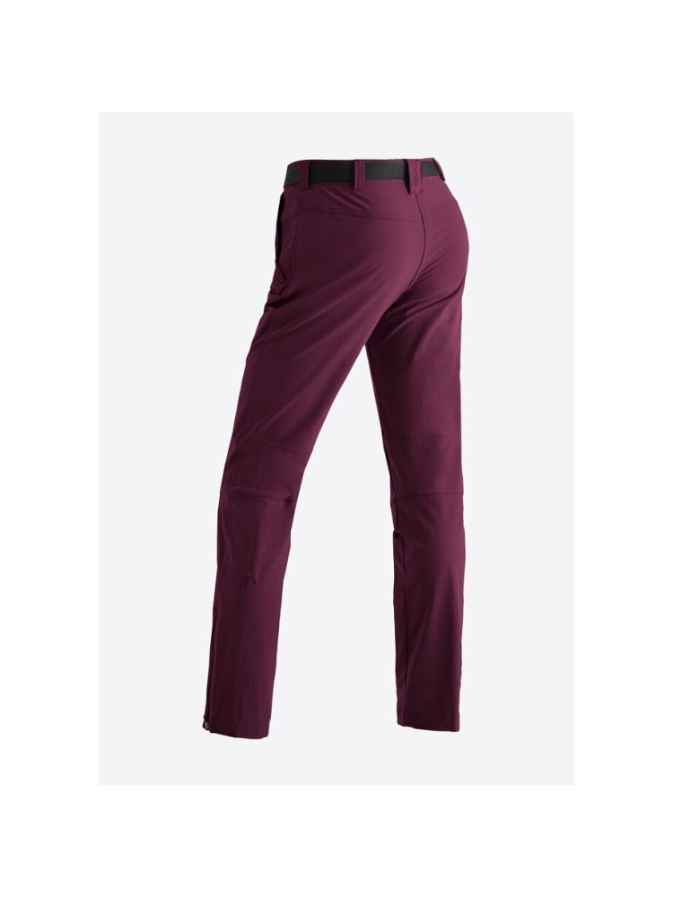 Maier Sports Inara Slim Regular Women's cherry wine 3000106-M10106 broeken online bestellen bij Kathmandu Outdoor & Travel