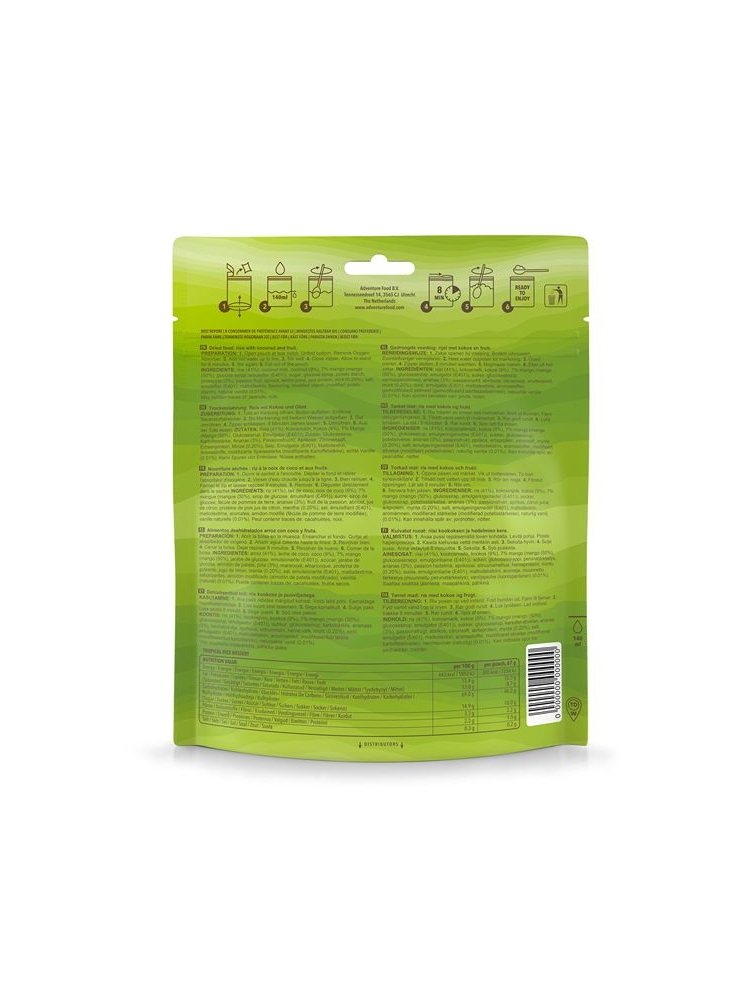 Adventure food Adventure food Tropisch Fruit dessert 1TD maaltijden en voedsel Adventure food Tropisch Fruit dessert 1TD maaltijden en voedsel online bestellen bij Kathmandu Outdoor & Travel