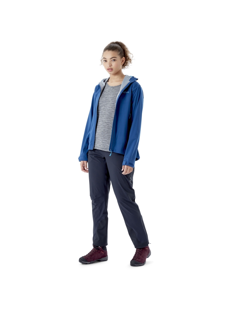 Rab Kinetic 2.0 Pants Women's Beluga QWG-77-BE broeken online bestellen bij Kathmandu Outdoor & Travel