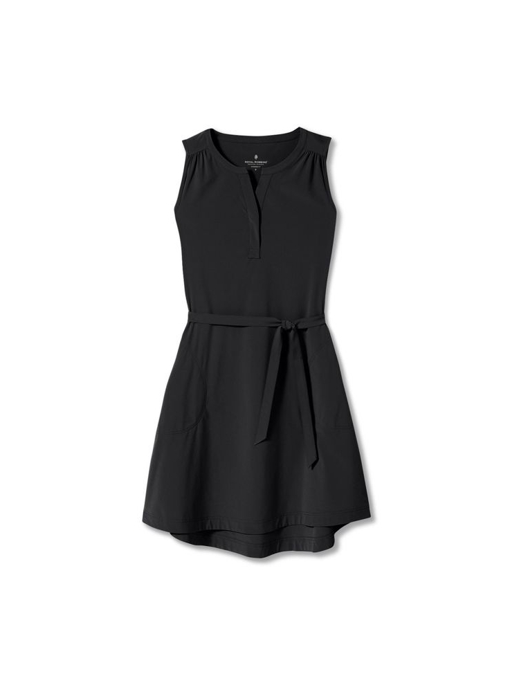 Royal Robbins Spotless Traveller Tank Dress Jet Black Y326002-037 jurken en rokken online bestellen bij Kathmandu Outdoor & Travel