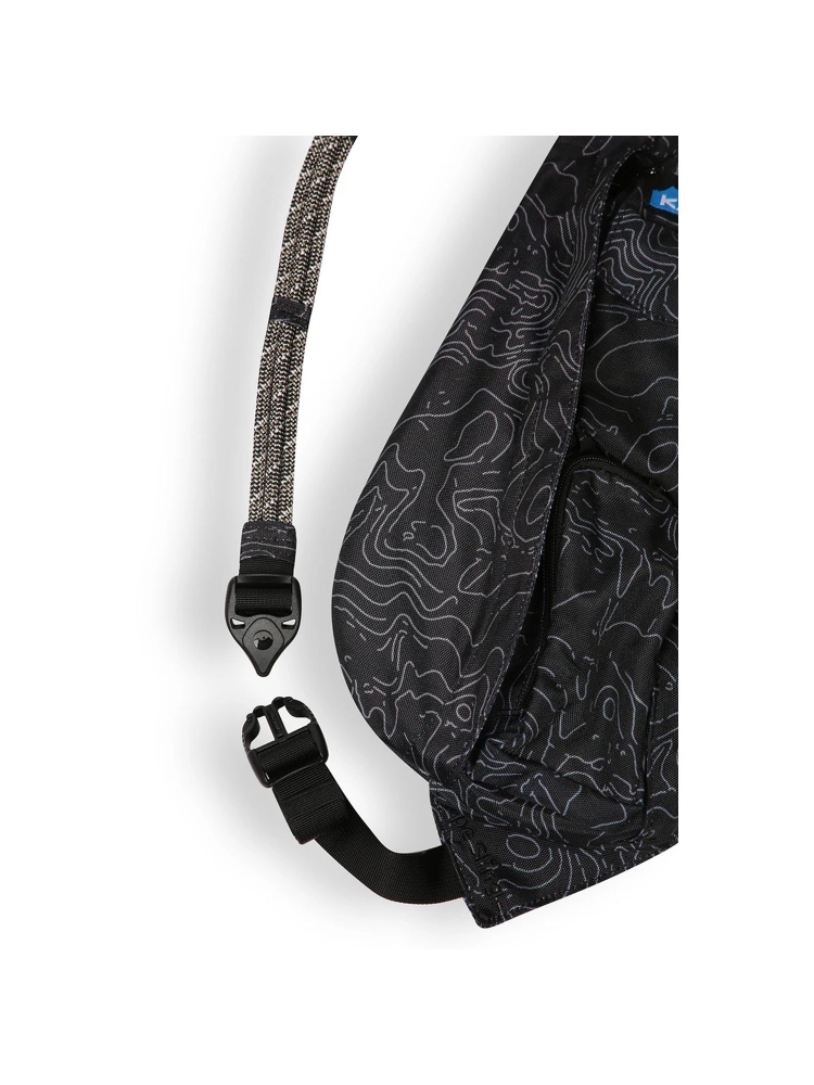 Kavu Kavu Mini Rope Sling 9191-437 tassen Kavu Mini Rope Sling Black Topo 9191-437 tassen online bestellen bij Kathmandu Outdoor & Travel