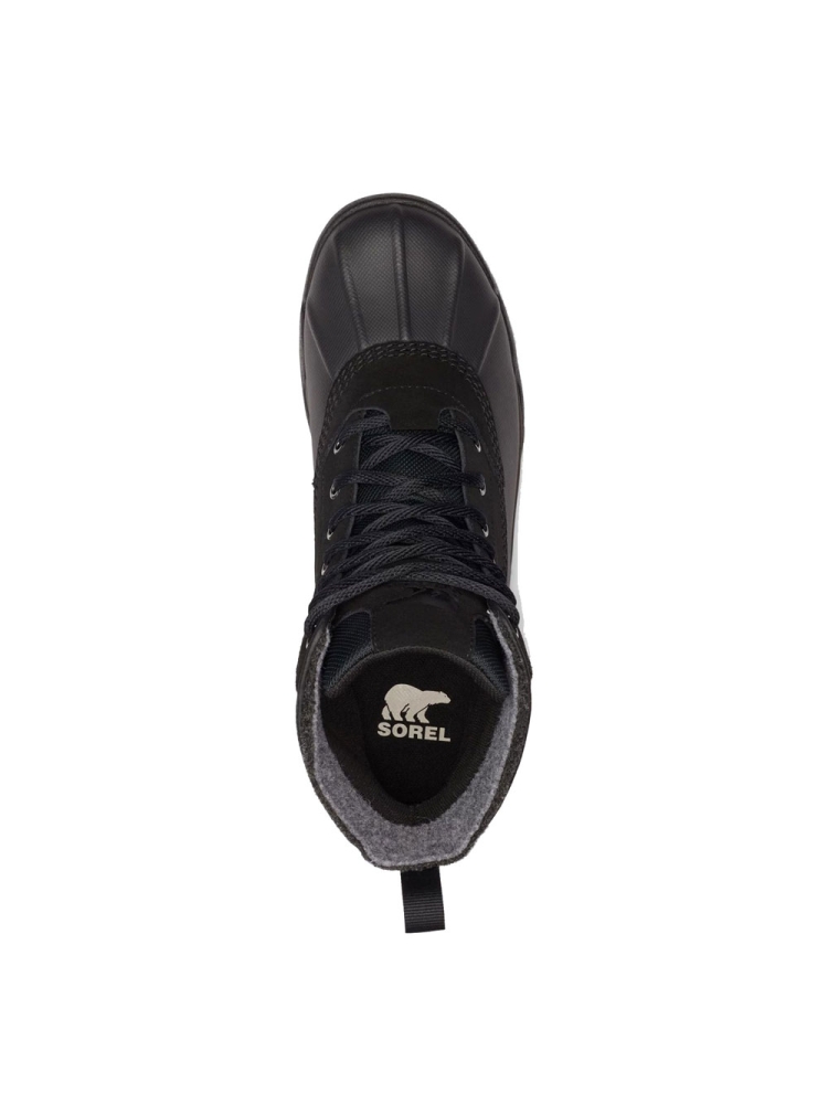 Sorel Buxton Lite Boot WP Black, Black 2078361010 wandelschoenen heren online bestellen bij Kathmandu Outdoor & Travel