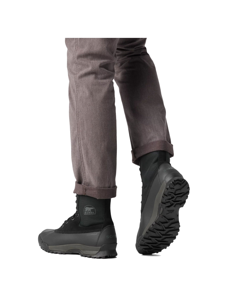 Sorel Buxton Lite Boot WP Black, Black 2078361010 wandelschoenen heren online bestellen bij Kathmandu Outdoor & Travel