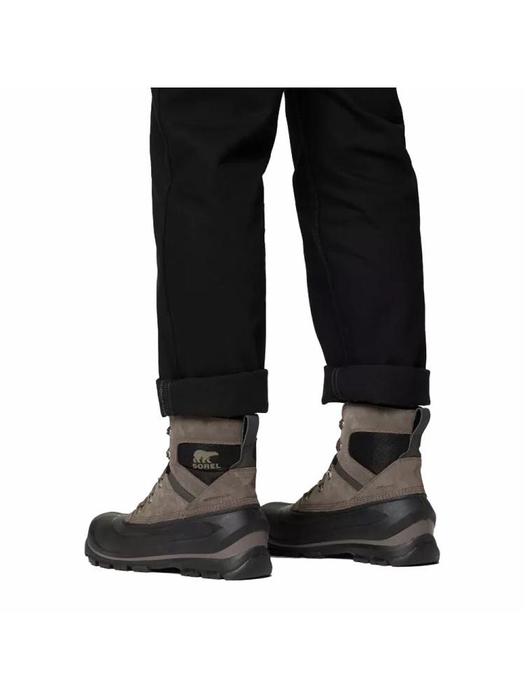 Sorel Sorel Buxton Lace Boot WP 2084901245 wandelschoenen heren Sorel Buxton Lace Boot WP Major, Black 2084901245 wandelschoenen heren online bestellen bij Kathmandu Outdoor & Travel