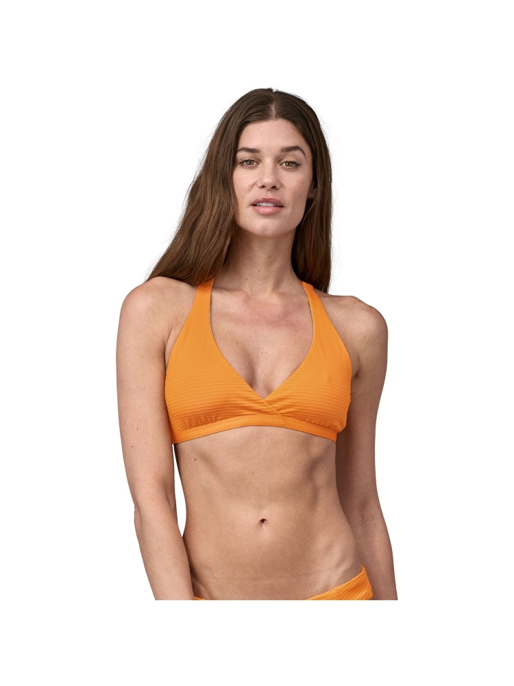 Patagonia Bottom Turn Top Women's Ripple: Kishu Orange 77199-RPKI shirts en tops online bestellen bij Kathmandu Outdoor & Travel