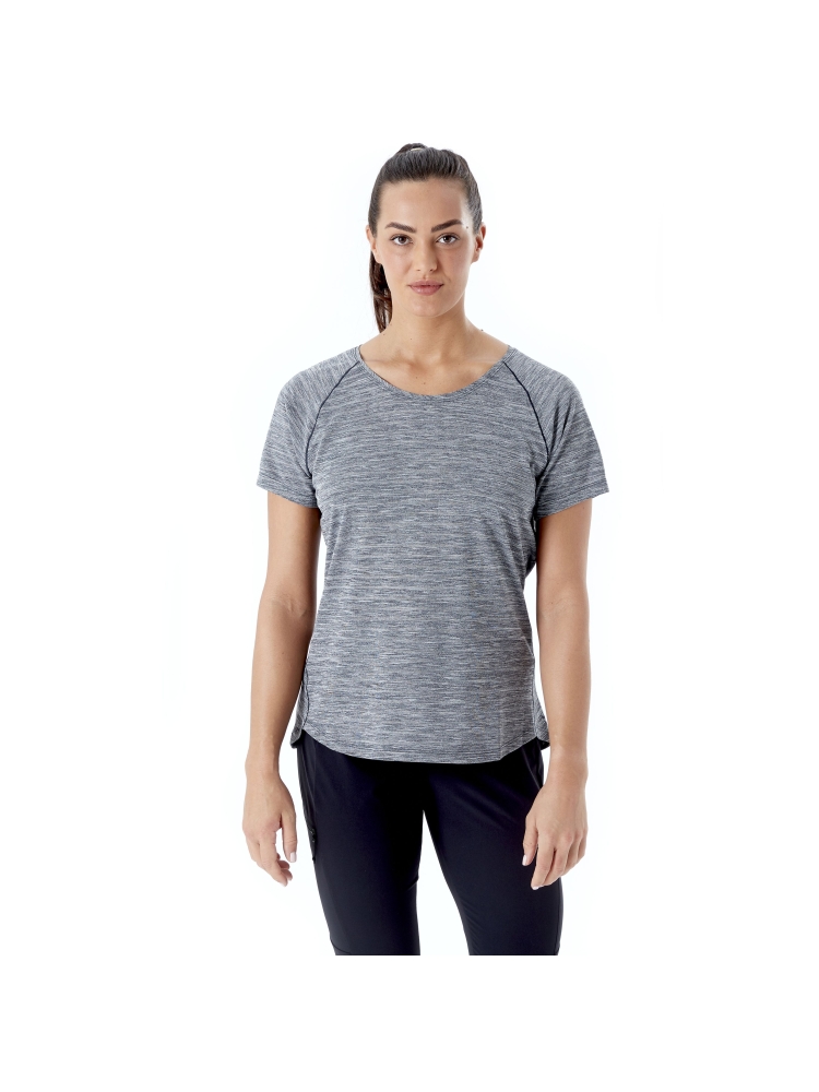 Rab Rab Wisp Tee Women's QBL-12-EB shirts en tops Rab Wisp Tee Women's Ebony QBL-12-EB shirts en tops online bestellen bij Kathmandu Outdoor & Travel
