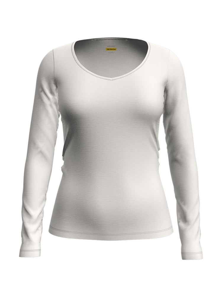 Icebreaker Siren Long Sleeve Sweetheart Women's Undyed 103194-001 onderkleding/thermokleding online bestellen bij Kathmandu Outdoor & Travel