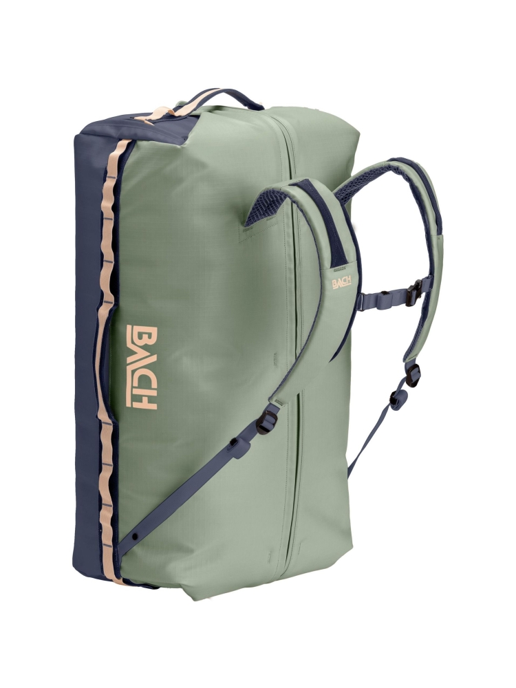 Bach Dr. Expedition Duffel 60 Sage Green/Midnight Blue B419981-7809 duffels online bestellen bij Kathmandu Outdoor & Travel