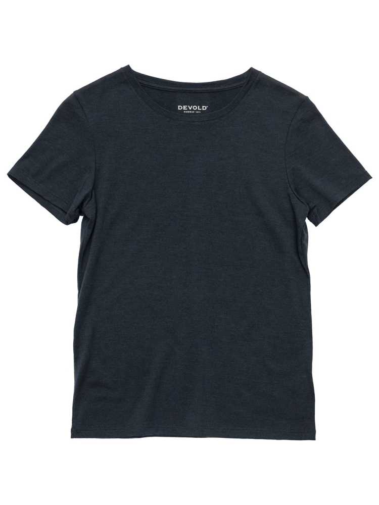 Devold Classic Tee Women's Ink GO 180 291 C-284A shirts en tops online bestellen bij Kathmandu Outdoor & Travel