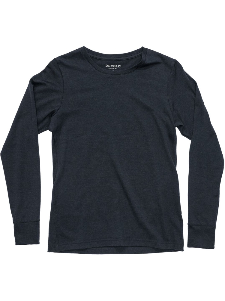 Devold Classic Long Sleeve Women's Ink GO 180 287 C-284A shirts en tops online bestellen bij Kathmandu Outdoor & Travel