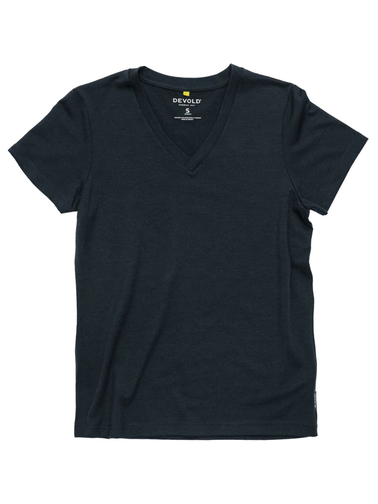 Devold Premium V-Neck Women's Ink GO 183 218 C-284A shirts en tops online bestellen bij Kathmandu Outdoor & Travel