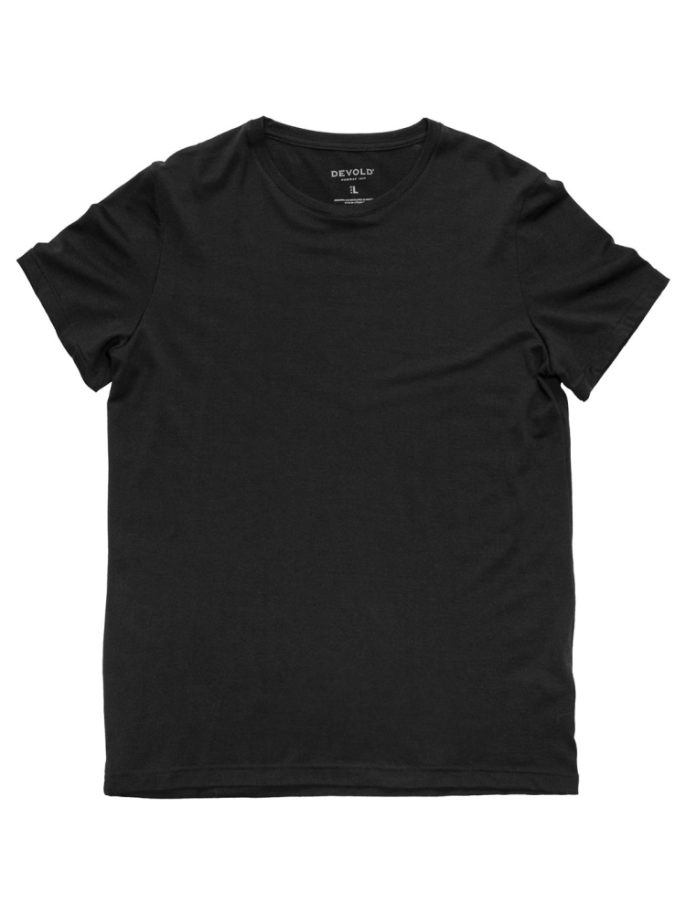 Devold Classic Tee Black GO 180 280 C-950A shirts en tops online bestellen bij Kathmandu Outdoor & Travel