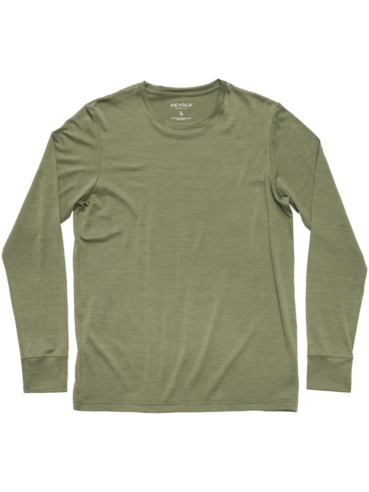 Devold Classic Long Sleeve Lichen GO 180 284 C-404A shirts en tops online bestellen bij Kathmandu Outdoor & Travel