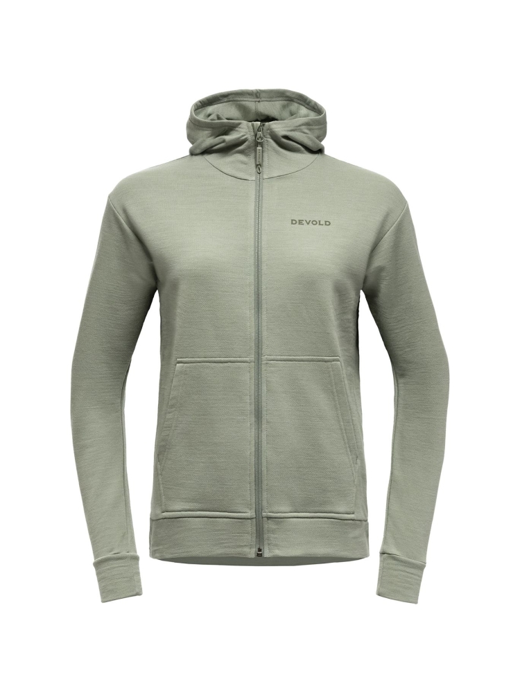 Devold Everyday Zip Hoodie Women's Fog GO 262 475 A-402A fleeces en truien online bestellen bij Kathmandu Outdoor & Travel
