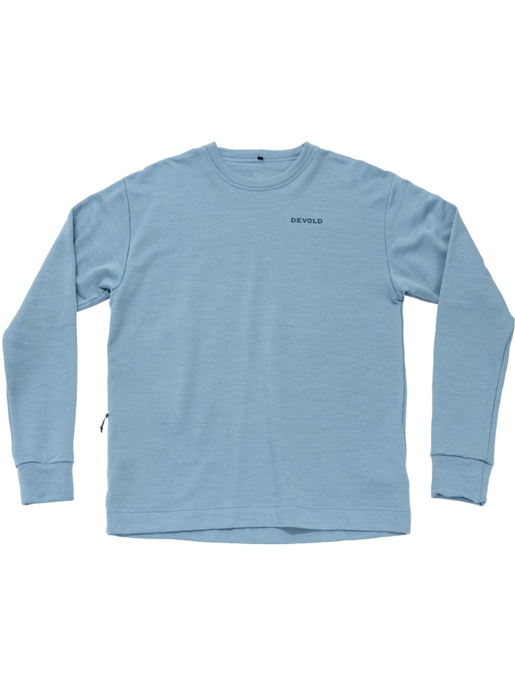Devold Everyday Crew Skyblue GO 262 550 A-247A shirts en tops online bestellen bij Kathmandu Outdoor & Travel
