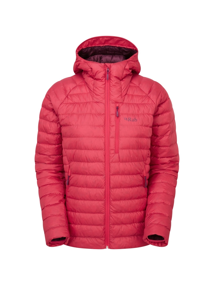 Rab Microlight Alpine Jacket Women's Watermelon QDB-13-WTM jassen online bestellen bij Kathmandu Outdoor & Travel