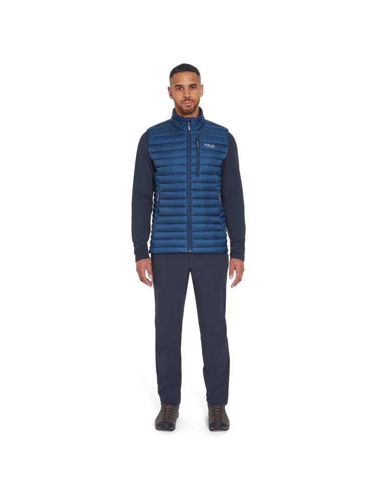 Rab Microlight Vest Tempest Blue QDB-18-TMB jassen online bestellen bij Kathmandu Outdoor & Travel