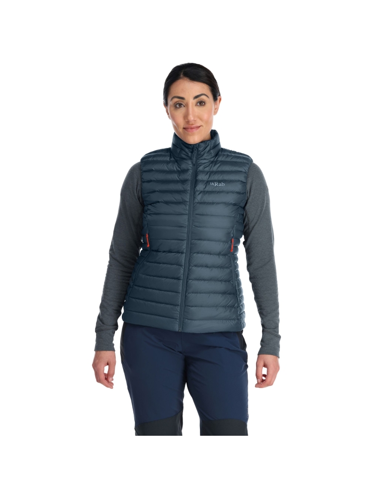 Rab Rab Microlight Vest Women's QDB-19-ORB jassen Rab Microlight Vest Women's Orion Blue QDB-19-ORB jassen online bestellen bij Kathmandu Outdoor & Travel
