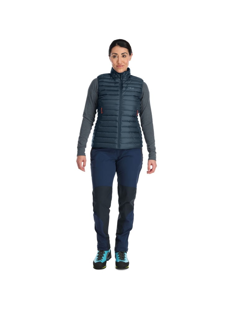 Rab Rab Microlight Vest Women's QDB-19-ORB jassen Rab Microlight Vest Women's Orion Blue QDB-19-ORB jassen online bestellen bij Kathmandu Outdoor & Travel