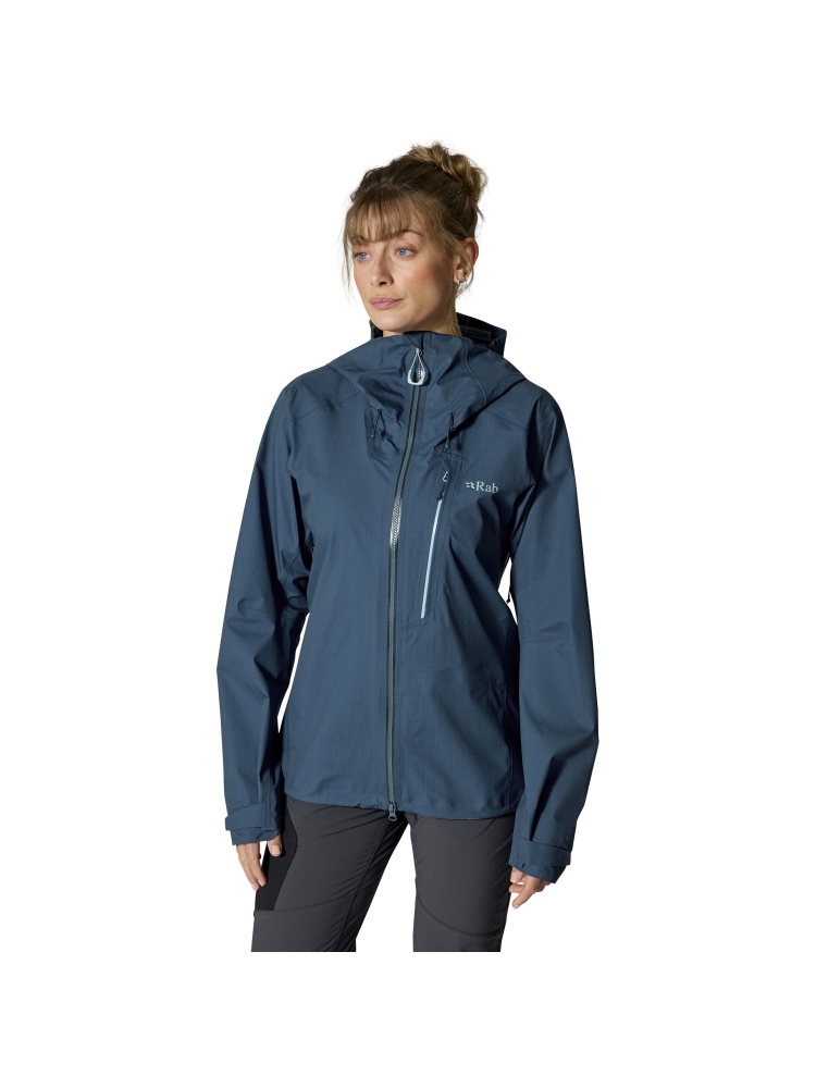Rab Rab Firewall Alpine Jacket Women's QWI-10-TMB jassen Rab Firewall Alpine Jacket Women's Tempest Blue QWI-10-TMB jassen online bestellen bij Kathmandu Outdoor & Travel
