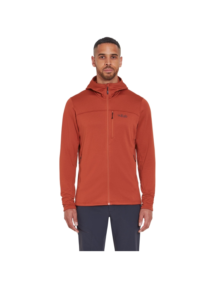 Rab Graviton Hoody Tuscan Red QFF-55-TRD fleeces en truien online bestellen bij Kathmandu Outdoor & Travel