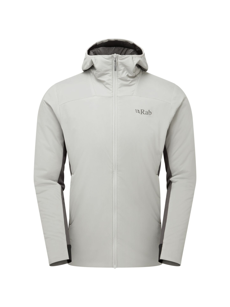 Rab Rab Xenair Alpine Flex Jacket QIP-41-LZN jassen Rab Xenair Alpine Flex Jacket Light Zinc QIP-41-LZN jassen online bestellen bij Kathmandu Outdoor & Travel