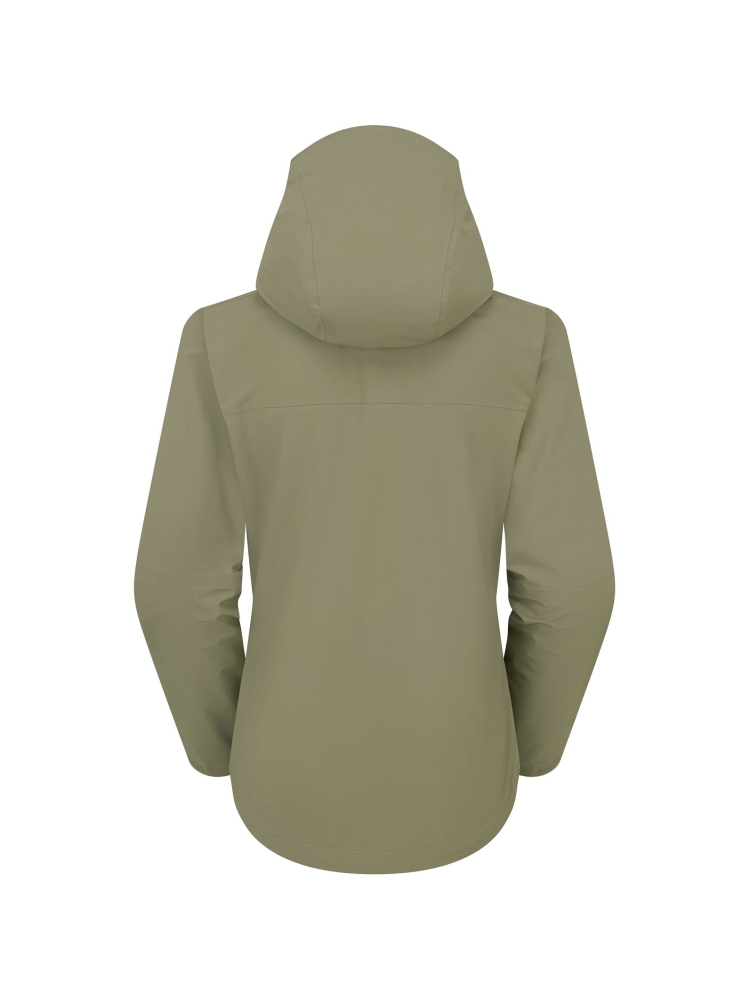 Rab Firewall Jacket Women's Light Khaki QWI-09-LKH jassen online bestellen bij Kathmandu Outdoor & Travel